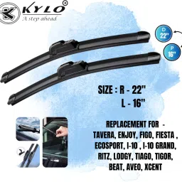 Windshield Wiper For Chevrolet Tavera, Enjoy, Figo, Fiesta, Ecosport, i10, Grand i10, Ritz, Lodgy, Tiago, Tigor, Beat, Aveo, Xcent-14