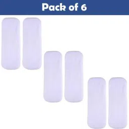 WHITE MICROFIBER wet free INSERTS-19