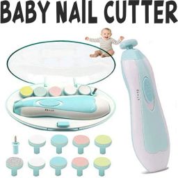 Baby Nail File Grinder Set Safe Nail Trimmer Kit for Kids Baby Manicure RSFBN21-image-14