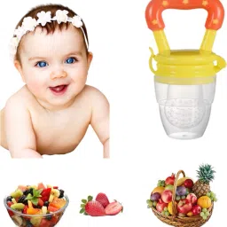 BPA-Free Silicone Food Nibbler Ideal for First Foods and Teething- Silicone, Plastic-24