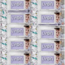 baby wet wipes with lid enriched with aloe vera and vite (80 wipes per pack)-27