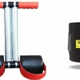 combo double srping Tummy Trimmer & sweat belt body Ab exerciser Home,Gym kit Ab Exerciser-image-86