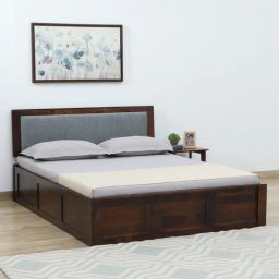 woodsworth from pepperfry Narvik Sheesham Wood King Size Bed In Provincial Teak Finish With Box Storage-picture-25