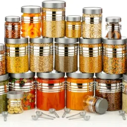 prayati Plastic Grocery Container- 1200 ml, 650 ml, 350 ml, 250 ml image 3