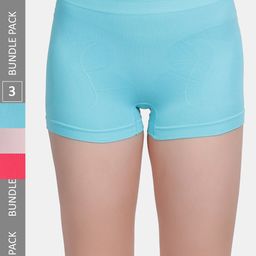 Amour Secret Women Pack Of 3 Mid-Rise Boy Short Briefs-picture-40