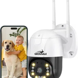 Grousale 4 MP FHD 4G SIM PTZ Outdoor CCTV Camera For Home With Color Night Vision Security Camera-22