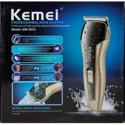 Kemei km-5015 Runtime: 30 min Trimmer for Men Trimmer 60 min Runtime 4 Length Settings-image-7