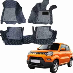 Leather 7D Mat ForMaruti S-Presso-image-23