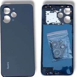 AL BAARI STORE Redmi 12 Housing with all materials attached Full Panel-picture-24