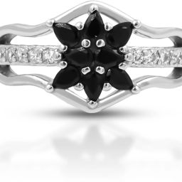 Silver Zircon Silver Plated Ring-image-31