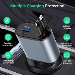 120 W Qualcomm Certified Turbo Car Charger-image-53
