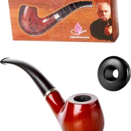Handmade Wood Smoking Pipe, Perfect Beginner Pipe Kit for Smoking Accessories Beer Bong Funnel-image-84