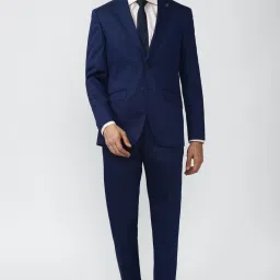 Men Single Breasted - 2 button Solid Suit-image-46