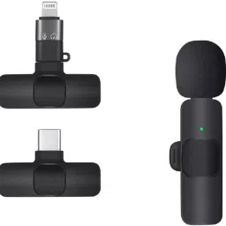 K8 Wireless Collar Mic Mini Omnidirectional Lapel Collar for &Android Microphone-0
