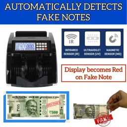 Security Store Cash counting machine with LCD display Note Counting Machine image 3