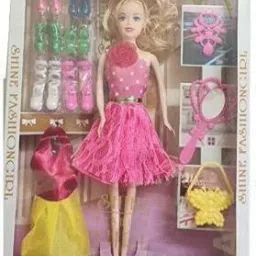 Fashion Shine doll/doll set/house for girls/kids (Red) (Pink)-picture-16