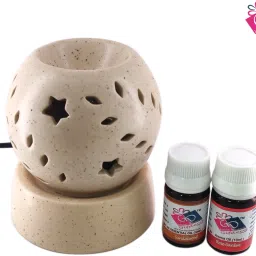 gifdeco SANDALWOOD, ROSE Diffuser Set, Diffuser, Aroma Oil, Refill image 3