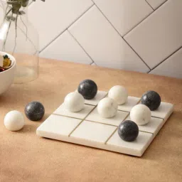 nikkispride Marble Tic Tac Toe Handcrafted XO Game-picture-32