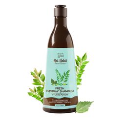 Nat Habit Tri Leaf Rosemary Fresh Navdha Shampoo for Hairfall Control - 250ml-40