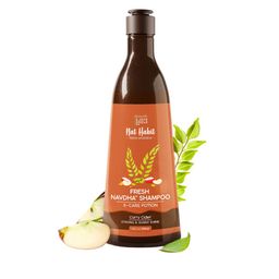 Nat Habit Curry Cider Navdha Shampoo For Soft & Shiny Hair - 250ml-55