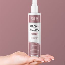 PORES Be Pure Keratin & Argan Oil For Smooth & Shiny Hair Hair Shampoo-250ml-29