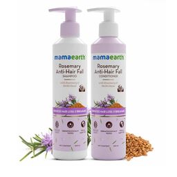 Mamaearth Set Of 2 Rosemary Anti Hair Fall  Shampoo & Conditioner - 250ml Each-0