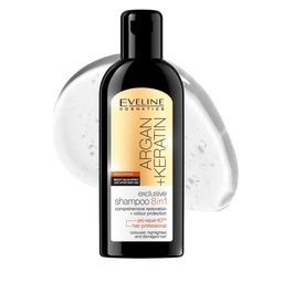 Eveline Cosmetics Argan & Keratin 8 In 1 Exclusive Shampoo - 150ml-25
