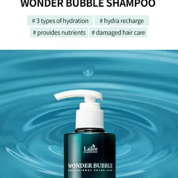 Lador Wonder Bubble Volume & Deep Hydration Shampoo - 250ml image 4
