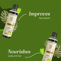 Khadi Natural Set of 2 Amla & Bhringraj Hair Cleanser with Reetha - 210 ml each image 4