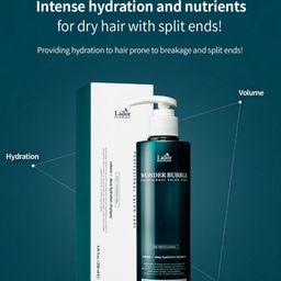 Lador Wonder Bubble Volume & Deep Hydration Shampoo - 250ml image 2