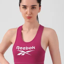Reebok Printed Workout Bra With All Day Comfort-image-8