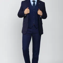 Men Single Breasted - 2 button Checkered Suit-picture-15