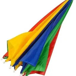 Rainbow Umbrella Hat Hands free Z1 Umbrella-13