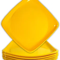 Melamine Square Small Half Plates(Size-8 Inch/20 CM) Snacks Plate-Melamine Plate Half Plate-image-33
