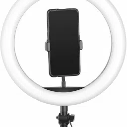 Revamp 10" Portable LED Ring Light with 3 Color Modes Dimmable Lighting | for YouTube | Photo-Shoot | Video Shoot | Live Stream | Makeup & Vlogging | Compatible with iPhone/Android Phones & Cameras Ring Flash-picture-27