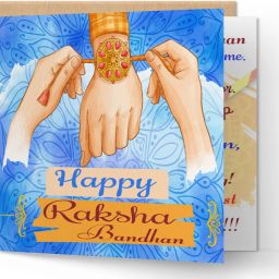 Raksha Bandhan Rakhi Greeting Card Greeting Card-image-27