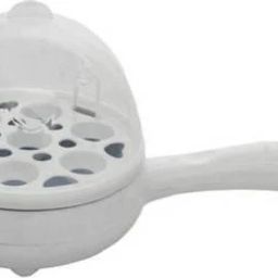 Single Layer Egg Boiler Electronic Single Layer Egg Boiler (White) Egg Cooker (White, 7 Eggs) Single Layer Egg Boiler (Handle) Egg Cooker-image-46