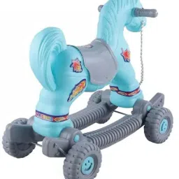 2 in 1 Horse Rider Rocker for Kids 1-3 Years Birthday Gift for Kids/Boys/Girls Rideons & Wagons Non Battery Operated Ride On-image-19