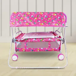 Baby Cradle Mosquito Net Jhula Palna Stroller Infant & Toddler Beds Bassinet-3