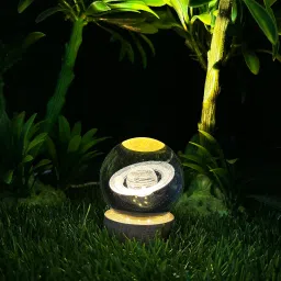 mobizac Saturn Planet 3D Crystal Galaxy Ball Table Lamp image 3