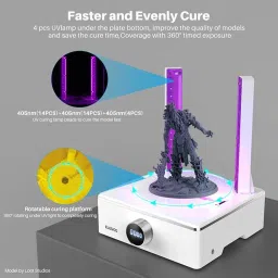 wol3d Elegoo Mercury XS Bundle Washing and Curing Station Extruder image 2