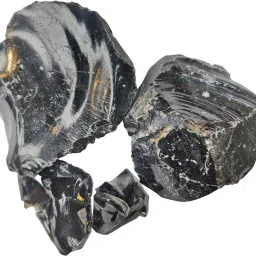 Natural Black Obsidian Crystals Raw Rough Stones for Reiki Stones Healing Regular Asymmetrical Crystal Stone-image-56