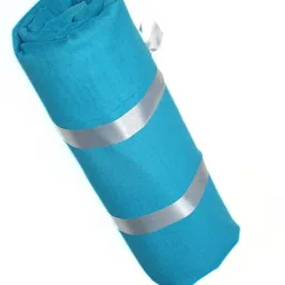 CHARKHI 7 Meter Sky Blue Pure Full Voile Punjabi Turban for Men Solid Pagri-image-88