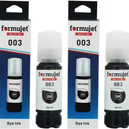 Formujet EP 003 Refill Ink Compatible for Printers L3110, L3150 etc Black Ink Bottle-picture-0