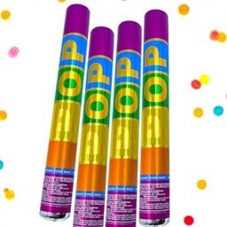 Special You Yellow & Purple  4 Pieces Party Poper Festive Decor-58