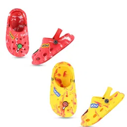 Smartots Kids Pack Of 2 Printed Clogs-44