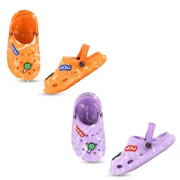 Smartots Kids Pack of 2 Printed Clogs-19