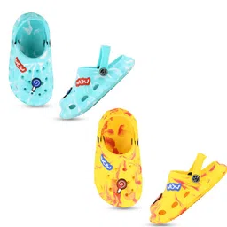 Smartots Kids Pack of 2 Printed Clogs-21