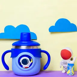 The Little Lookers KidsDouble Wall Insulated Sipper Bottle Sipper Cups With Baby Sippers-18
