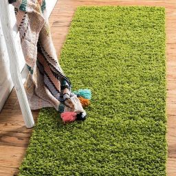 Green Polyester Area Rug-image-12